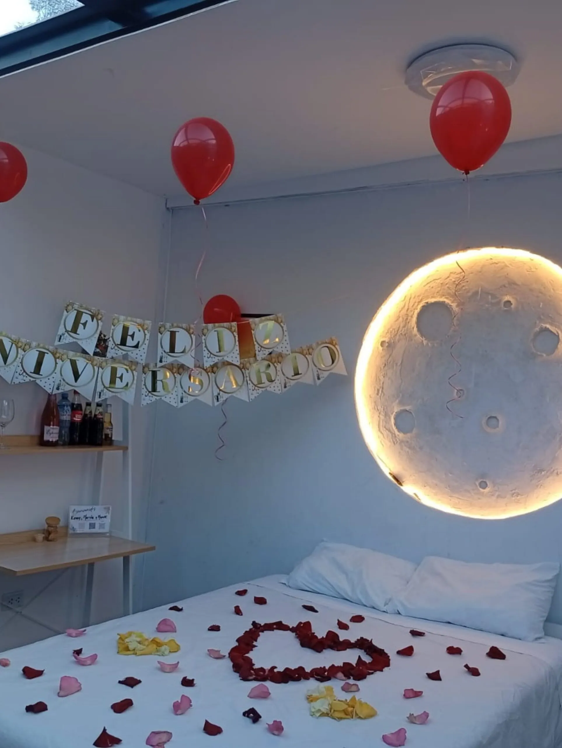 habitación con luna xaxa lodge